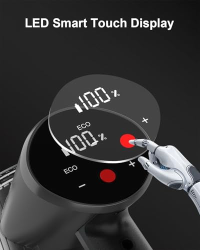 Cordless Vacuum Cleaner, 300W 45KPA Suction Power, 60 Min Runtime, Self-Standing Stick Vacuum with Wall Mount Charging, 3 Modes for Pet Hair, Carpet & Floor B896
