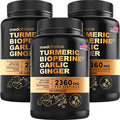 Turmeric Ginger Garlic Capsules 2360 mg 360 ct Q755654