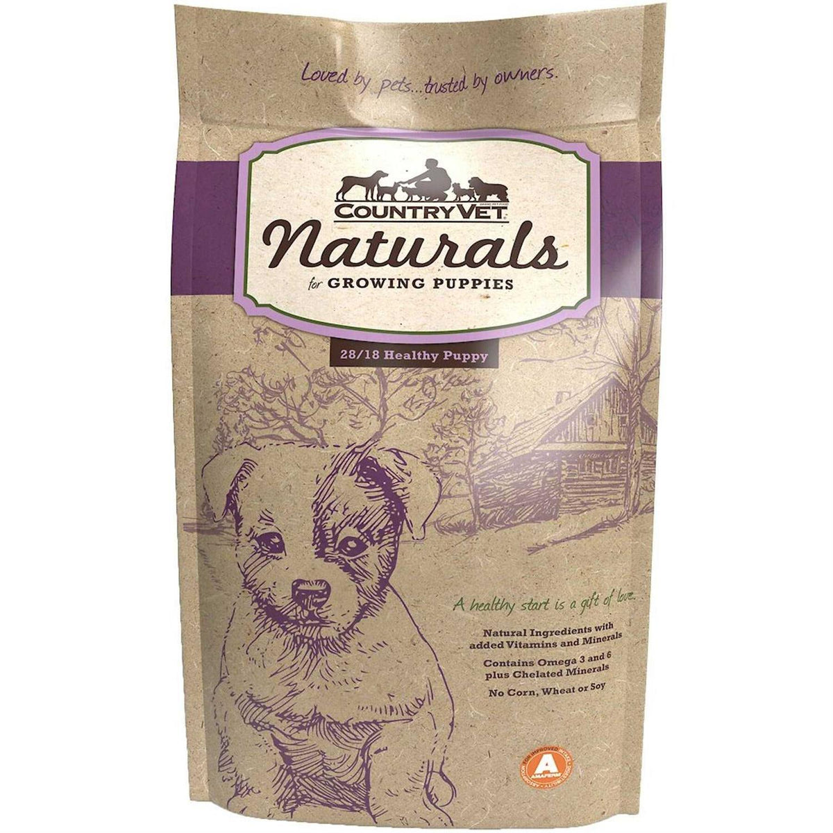 Probiotic Dry Dog Food for Growing Puppies 35lb A805