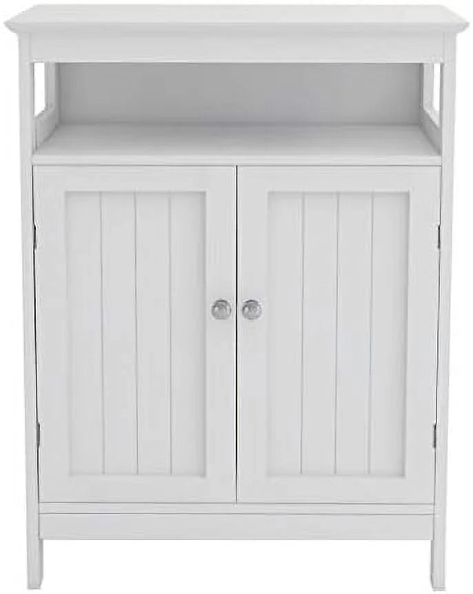 Sideboard Cabinet with Natural Rattan Doors and Solid Wood Feet A519