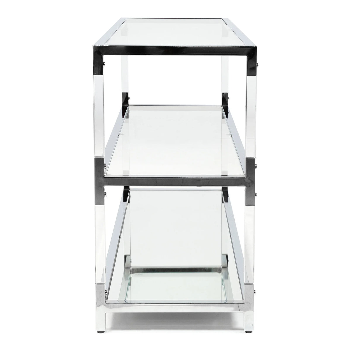Glass Top Console Table Y835