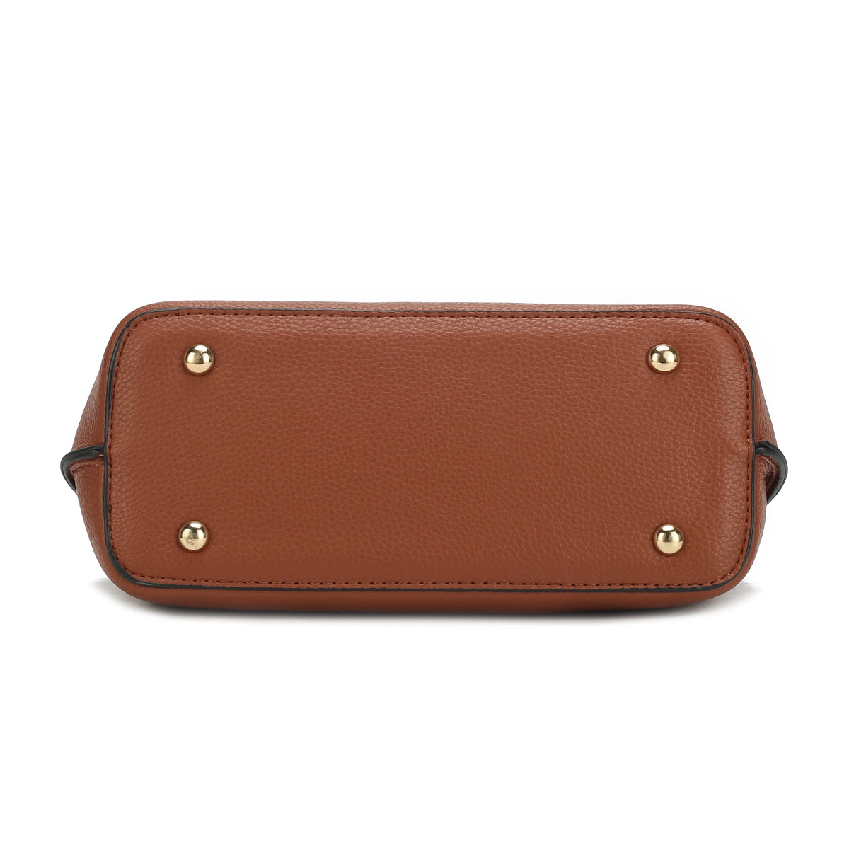 Black Vegan Leather Satchel & Wristlet Wallet Q96024