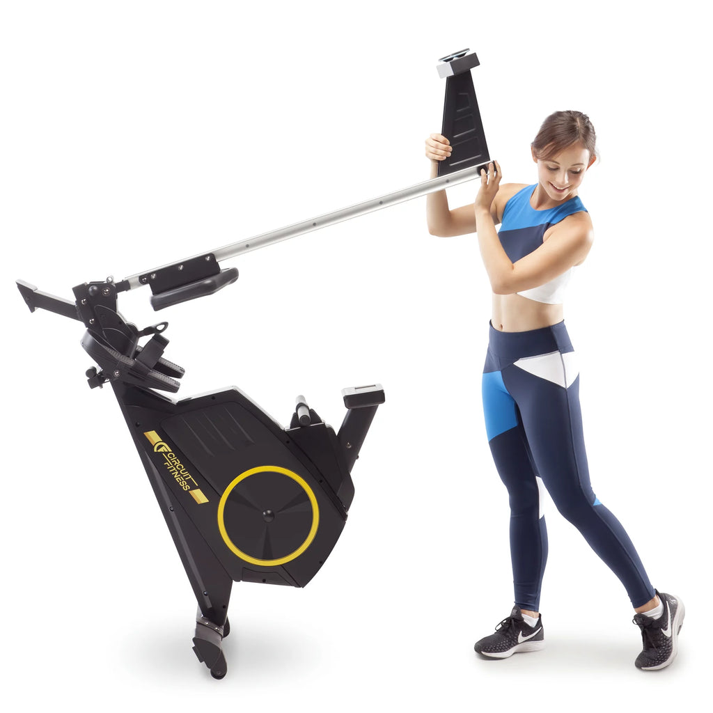 Foldable Magnetic Rowing Machine with 8 Resistance Settings N902917