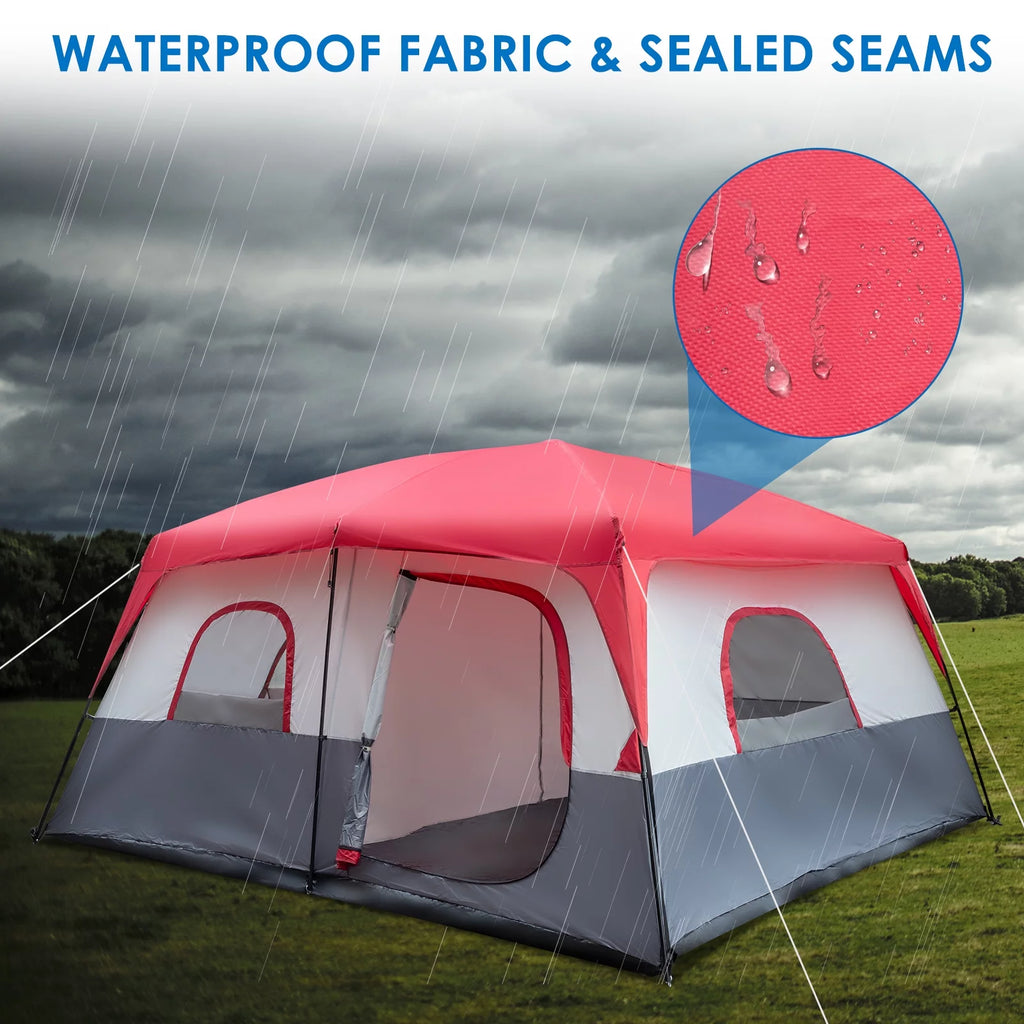 14 Person Cabin Tent with Dividers Curtain I17880