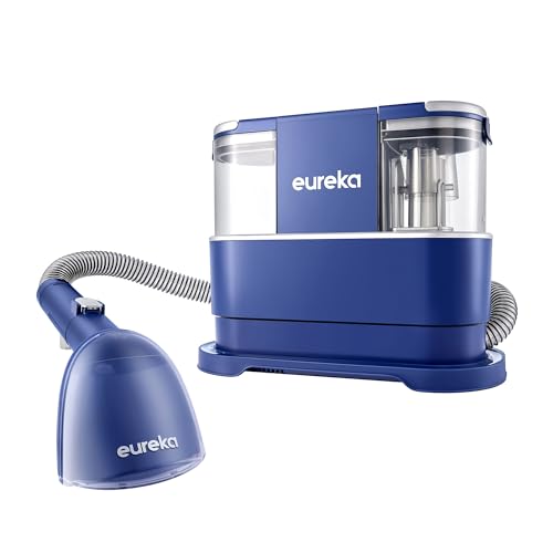 Portable Carpet and Upholstery Cleaner, 50.7oz Water Tank, Blue N730813