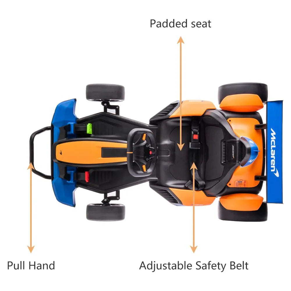 24 V Powered Ride-On with Bluetooth and LED Lights U975