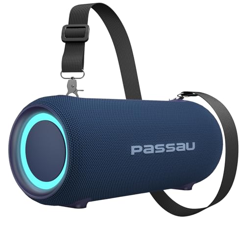Portable Bluetooth Speaker 40W Stereo Sound IPX5 RGB Lights Q99996