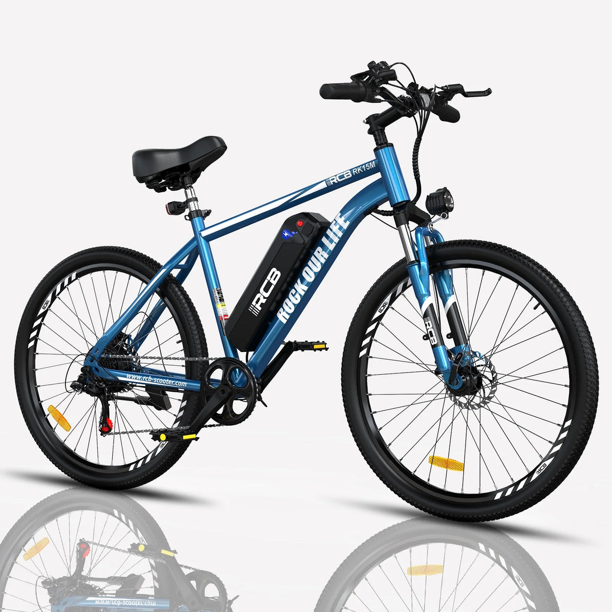 500W 26 Electric Mountain Bike with 36V 12 Ah Removable Lithium-Ion Battery X531482