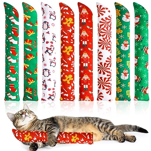 8 Pack Catnip Cat Toys with Bell Z5663