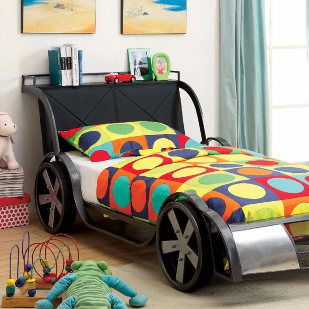 Metal Twin Size Bed V67002