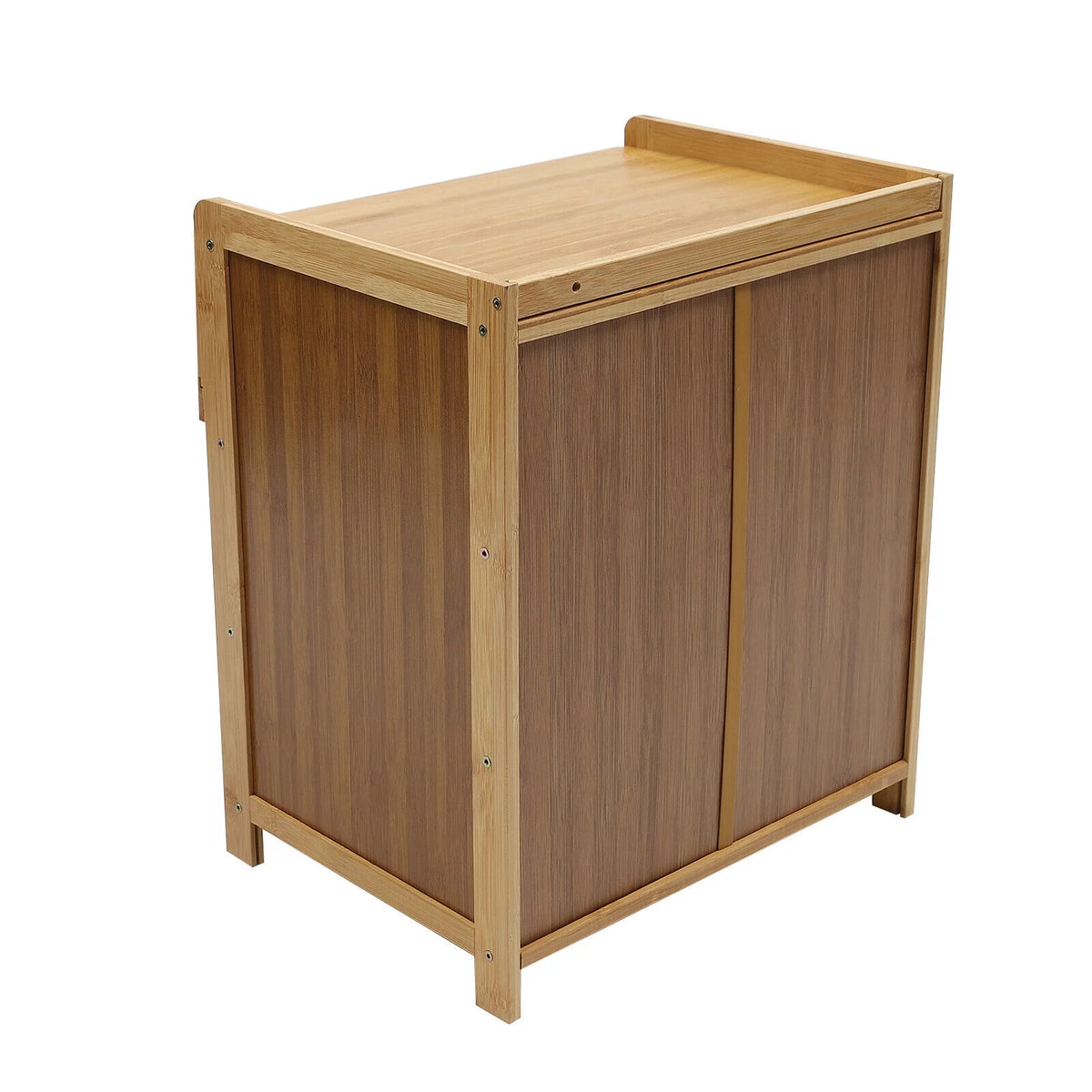 Bamboo Nightstand with Drawer J6354