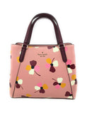 Pink Medium Triple Compartment Satchel Shoulder Bag I6087