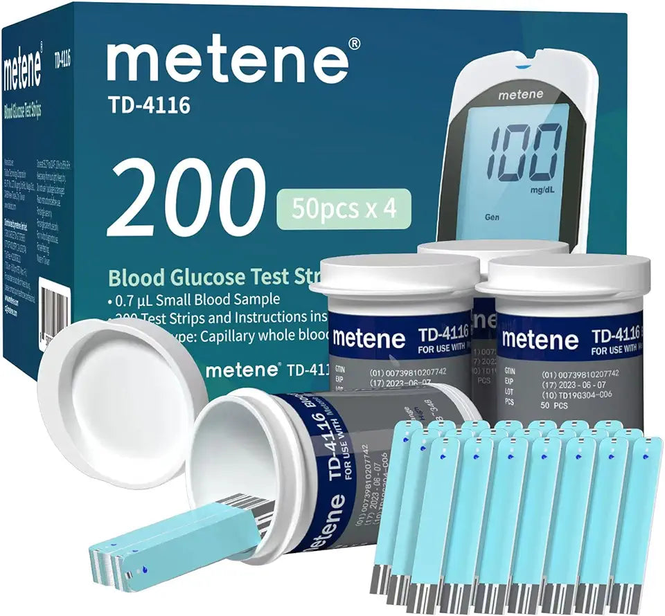 200 tiras de teste para diabetes J1774