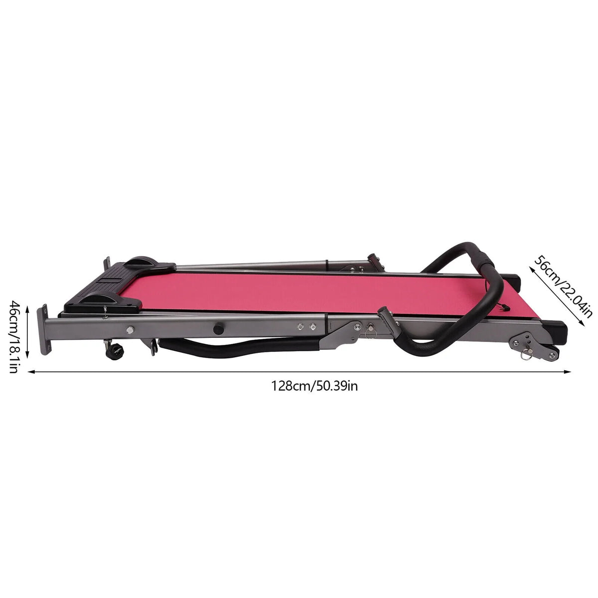 22'' Wide Folding Treadmill Low Noise Running Machine T572568