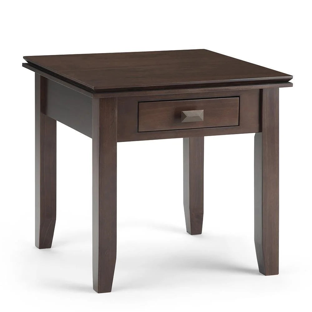 Solid Wood Square End Side Table M196987