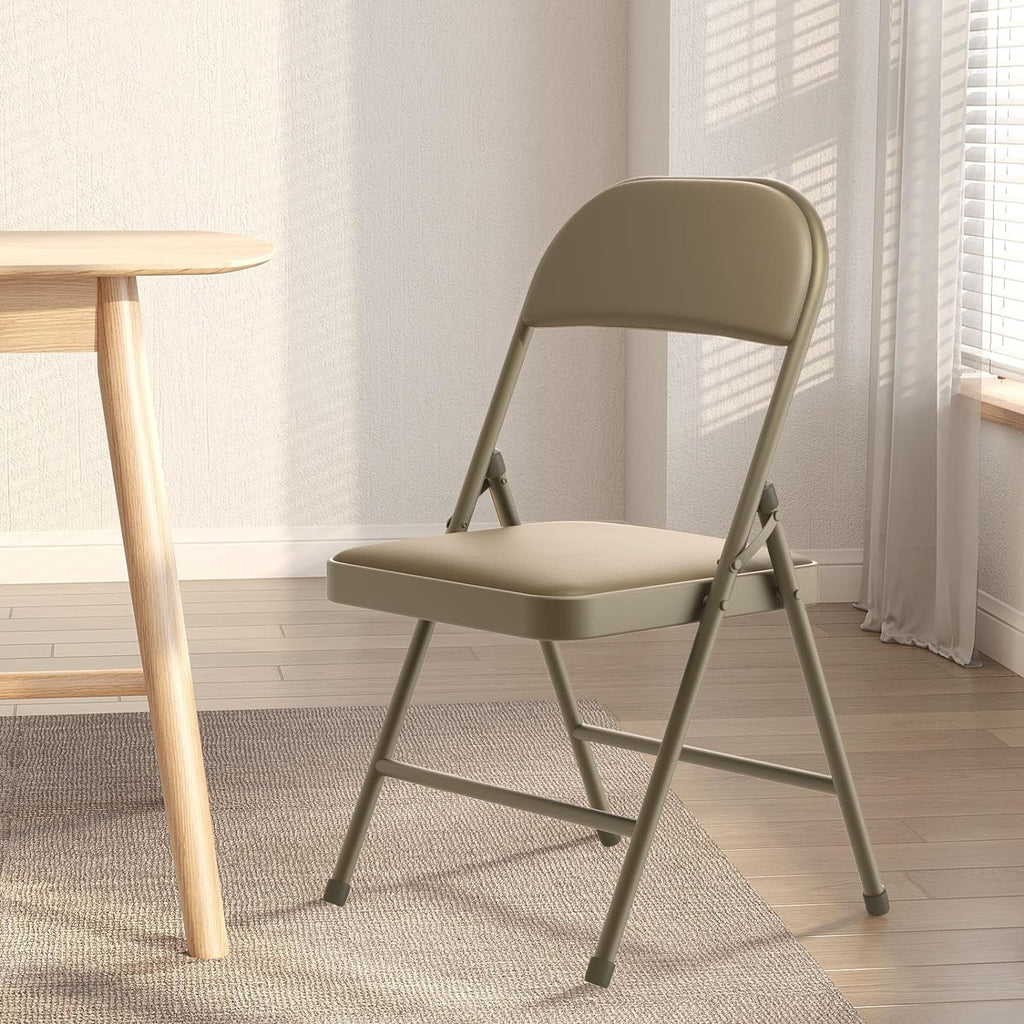 4 Pack Black Padded Folding Chairs O5837
