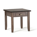 Solid Wood Square End Side Table M196987
