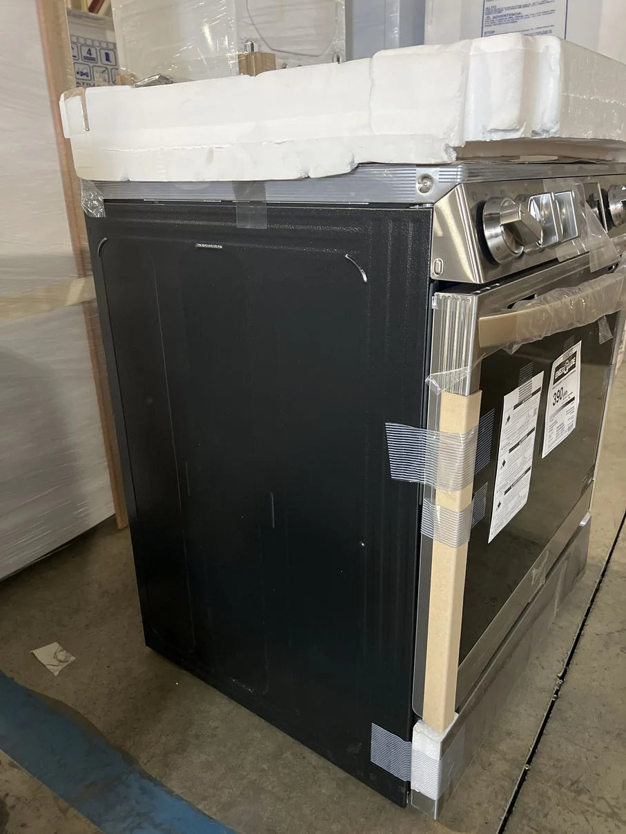 30 IN 6.3 CU FT Stainless Steel Induction Slide-In Range P953