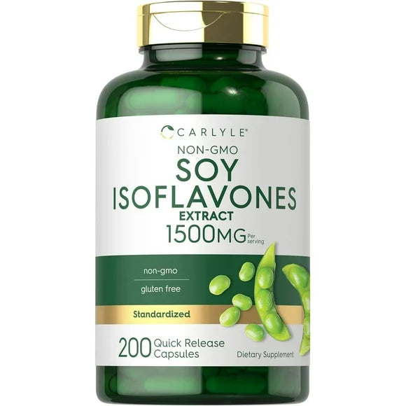 1500mg 200 Capsules Soy Isoflavones C2657