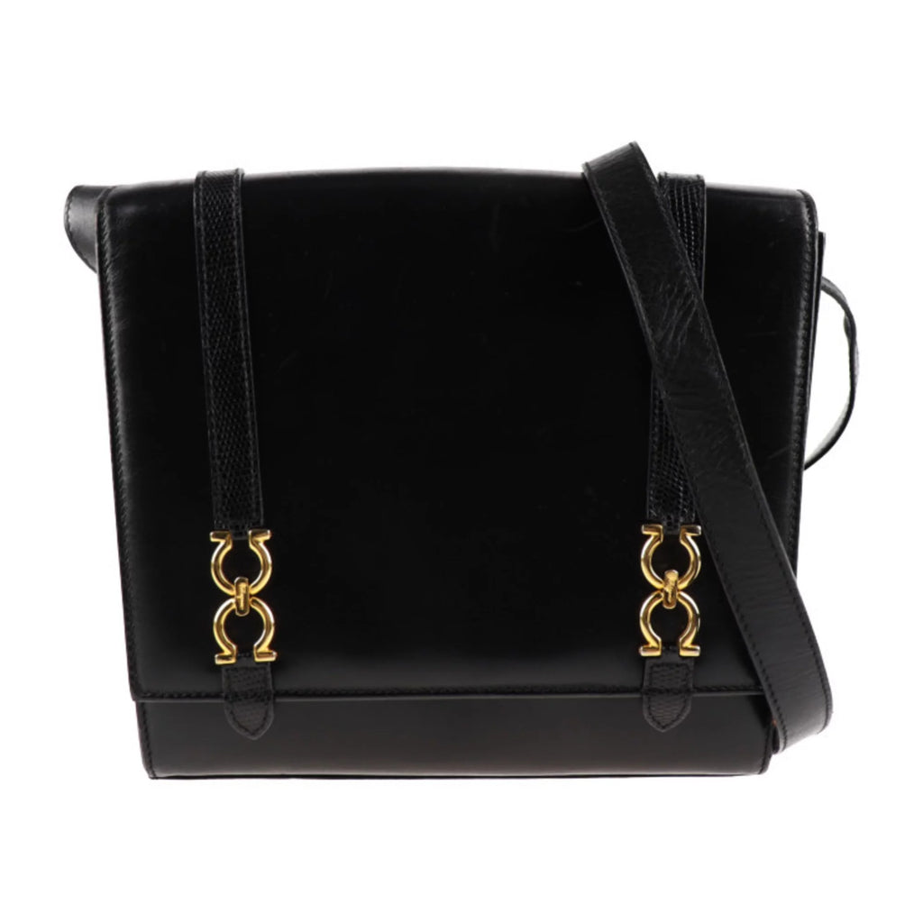 Pre-Owned Leather Shoulder Bag I466