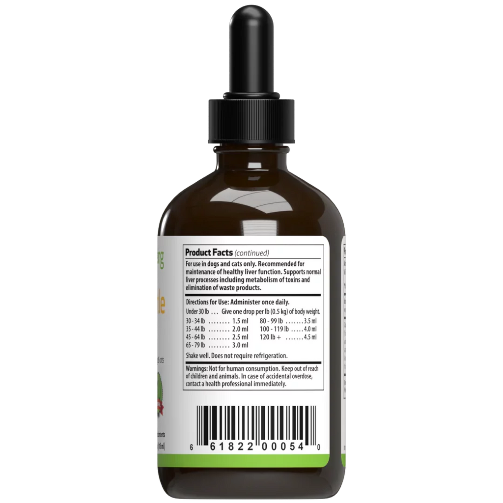 Milk Thistle for Dogs 4oz (118ml) M5704