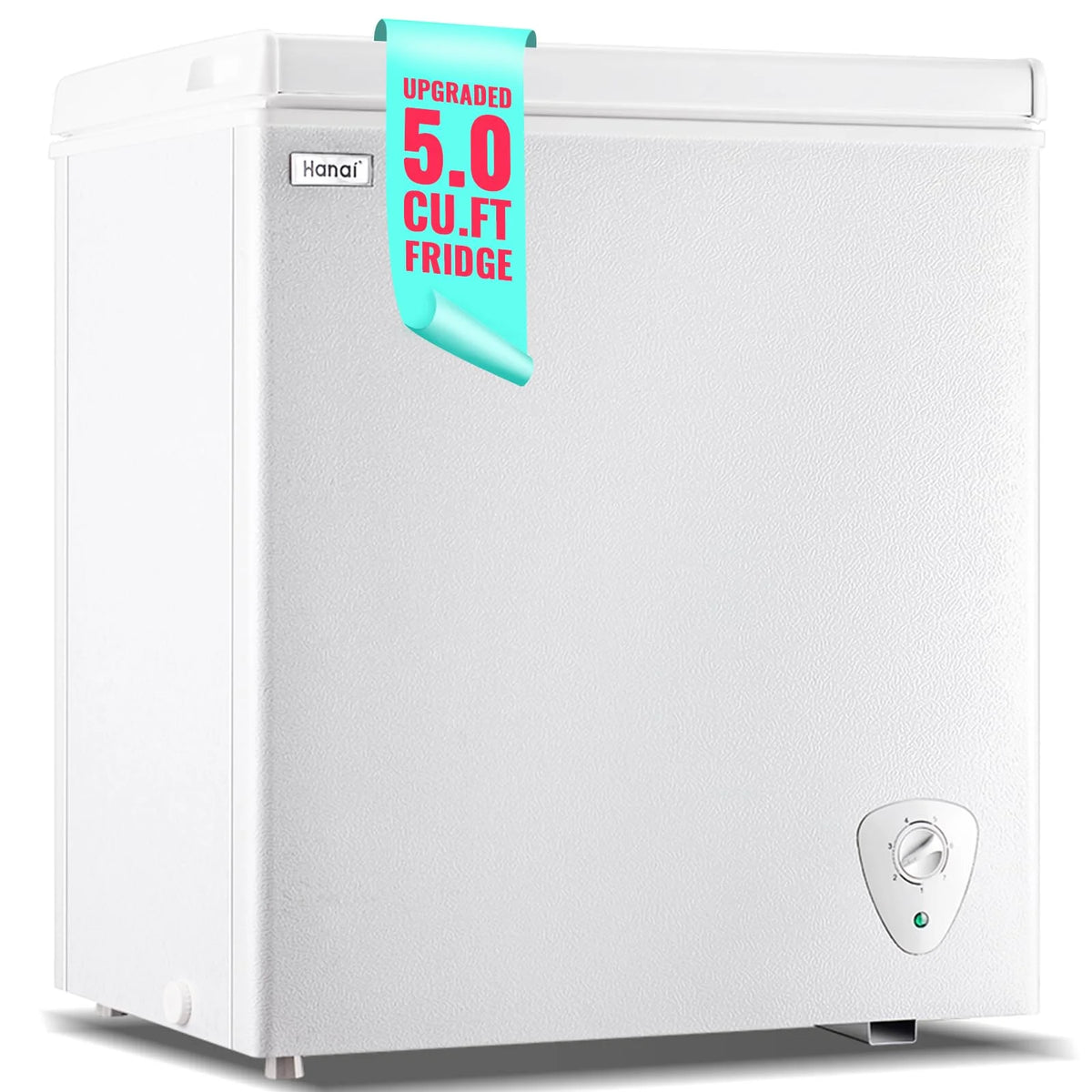White 5.0 Cu.ft Chest Freezer O88297