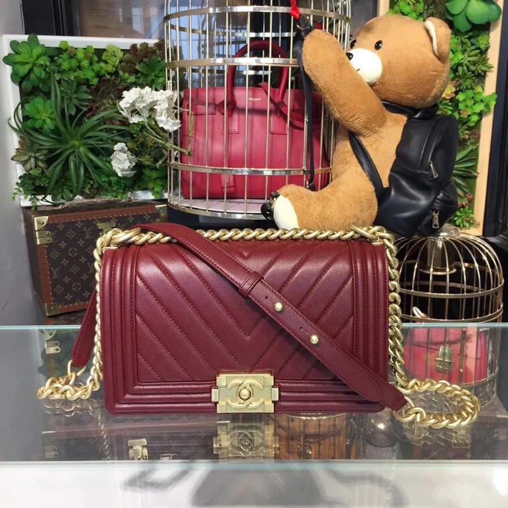 Burgundy Shoulder and Crossbody Bag P78165