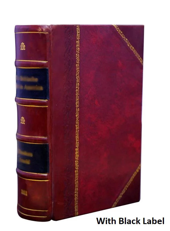 1891 Leather Bound Book A9543