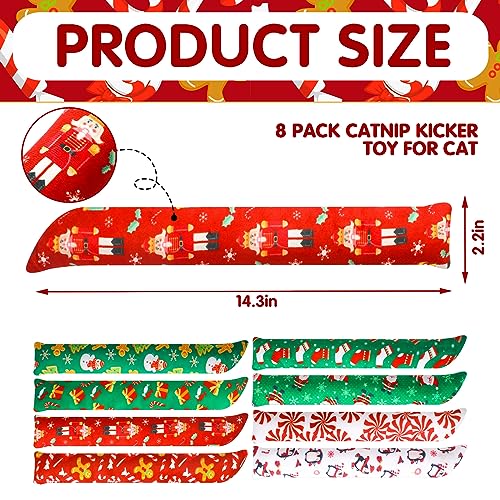 8 Pack Catnip Cat Toys with Bell Z5663