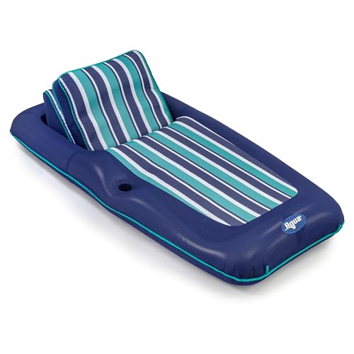 Inflatable Pool Lounge with Headrest W633