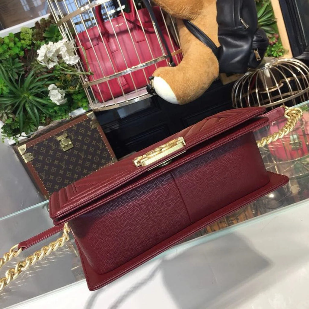 Burgundy Shoulder and Crossbody Bag P78165