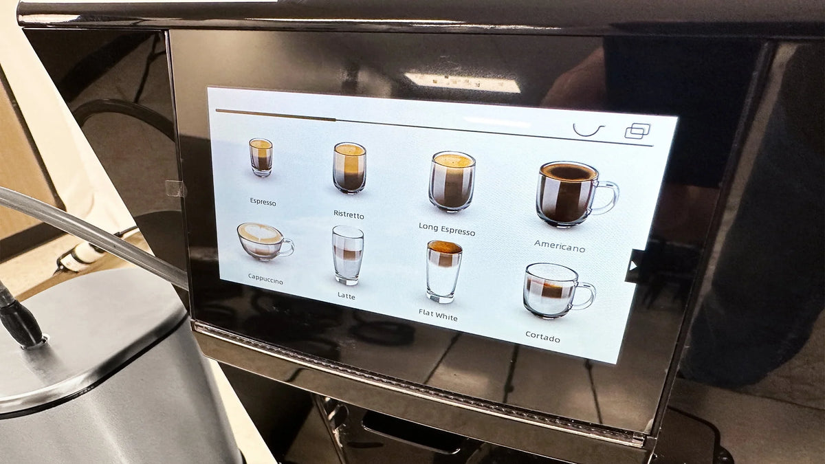 Black 20-Cup Fully Automatic Espresso Coffee Machine O9652