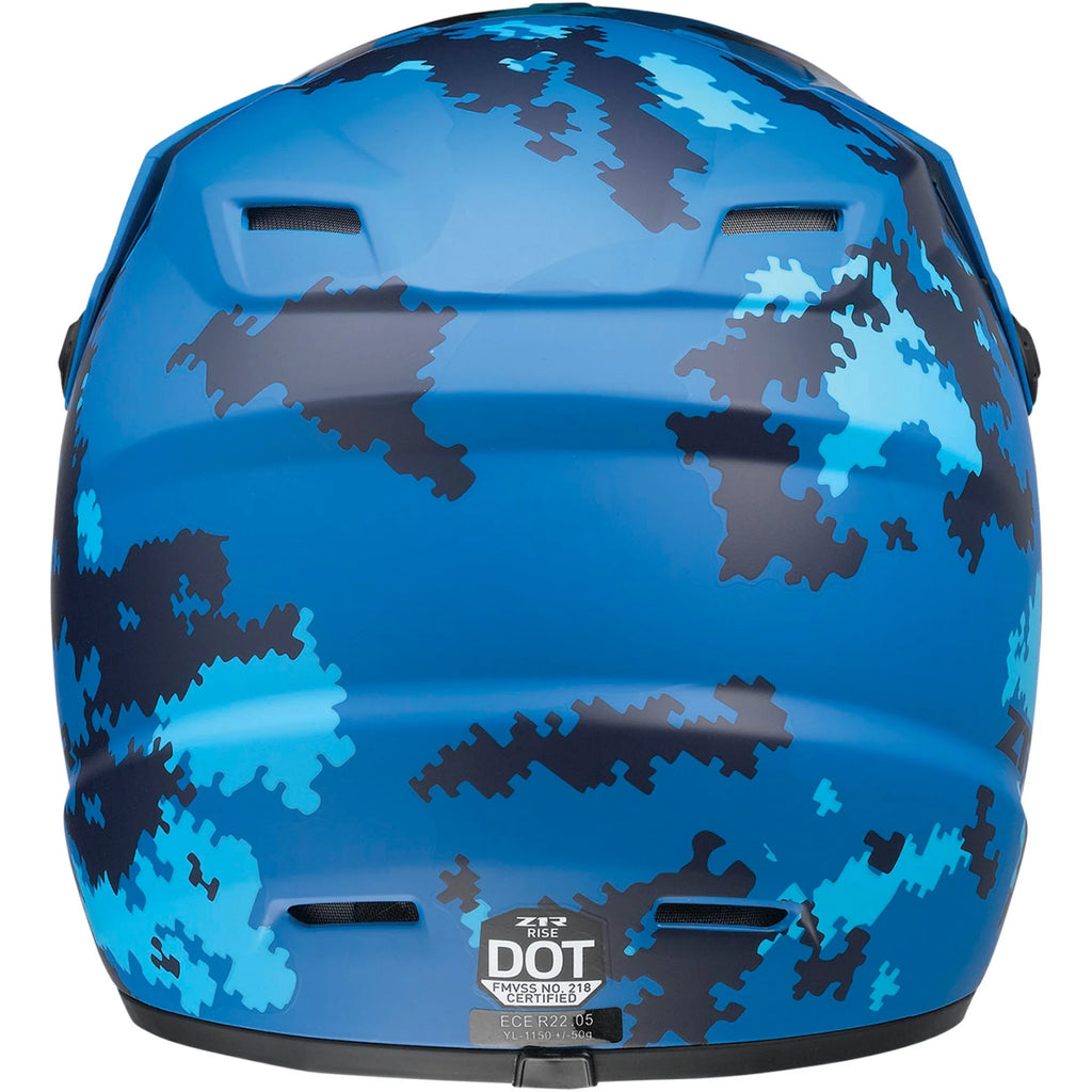Youth MX Offroad Helmet Blue MD U616807