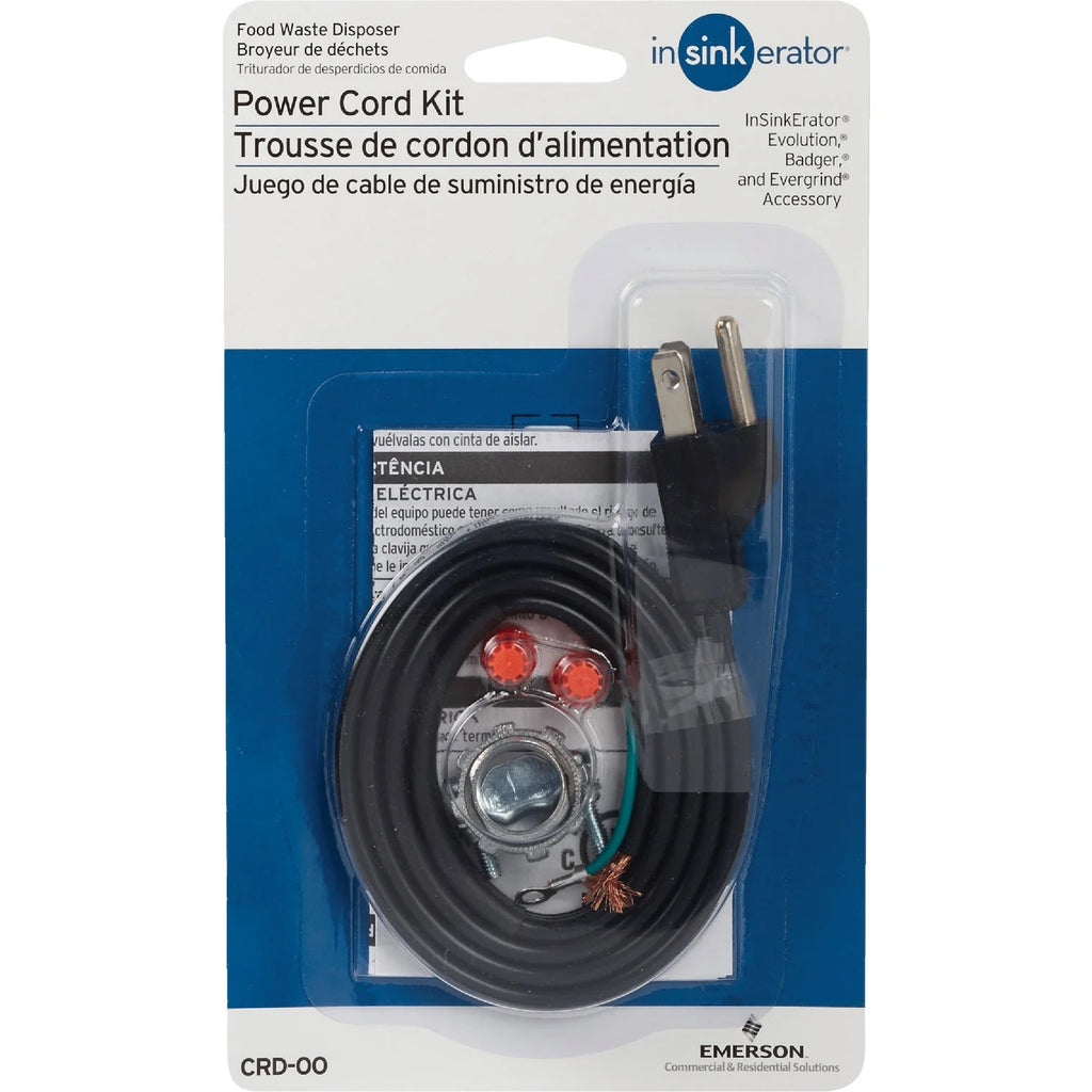 Power Cord Assembly for Garbage Disposal P906