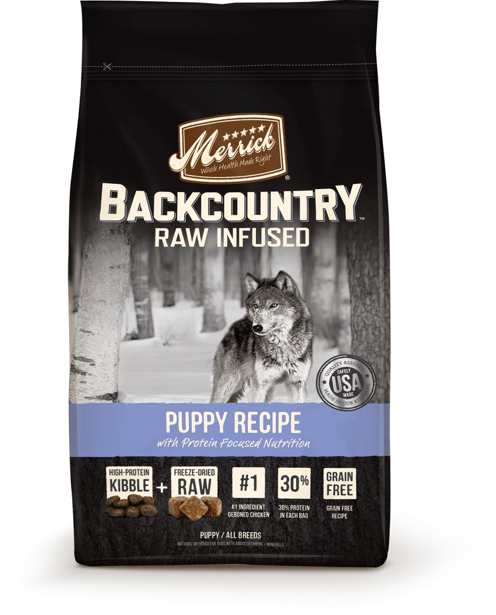 Grain-Free Puppy Dry Dog Food, 4 lb D5916