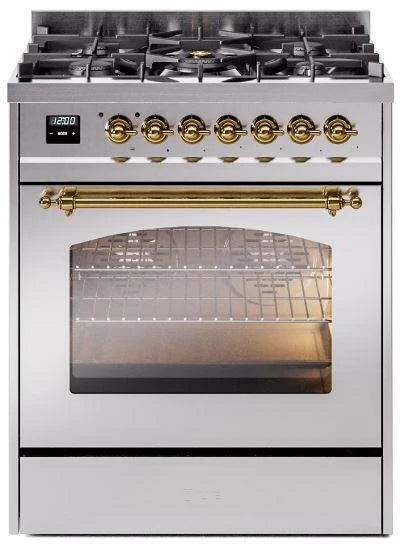 30 Dual Fuel Propane Gas Range in Stainless Steel O3222