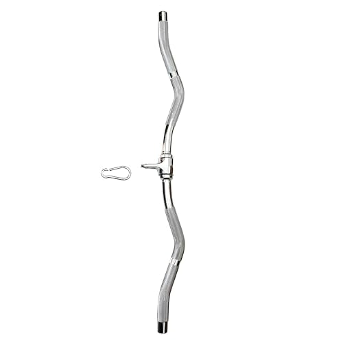 Cable Machine Attachment Curl Pulldown Barbell Revolving Bar L230