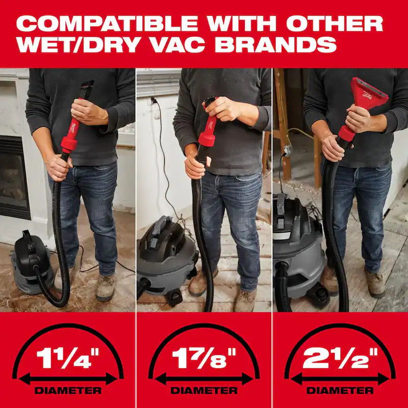 18-Volt 2 Gal. Cordless Wet/Dry Vacuum with Brush and Nozzle Kit N8911