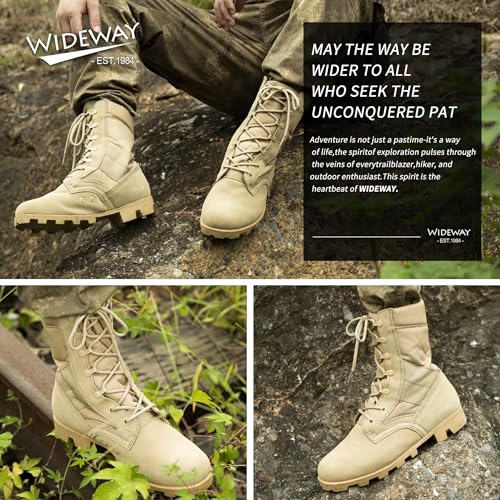 Men's 8 Inch Lightweight Tactical Boots J391538