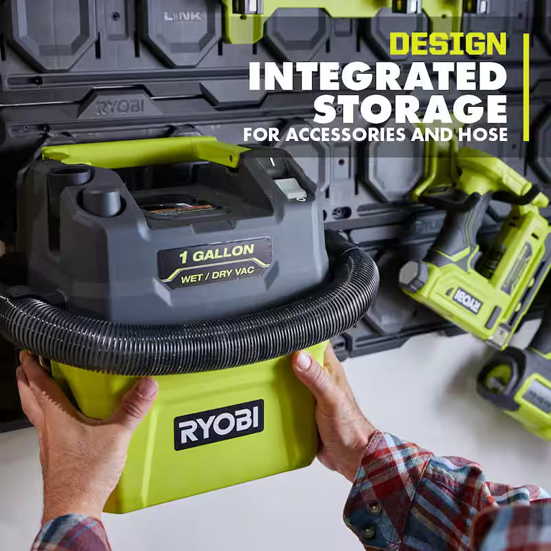 18V Cordless 1 Gal. Wet/Dry Vacuum Z74694
