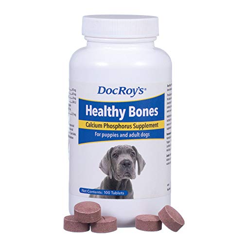 Calcium Phosphorus Supplement for Dogs & Puppies 100ct Tablets F78723