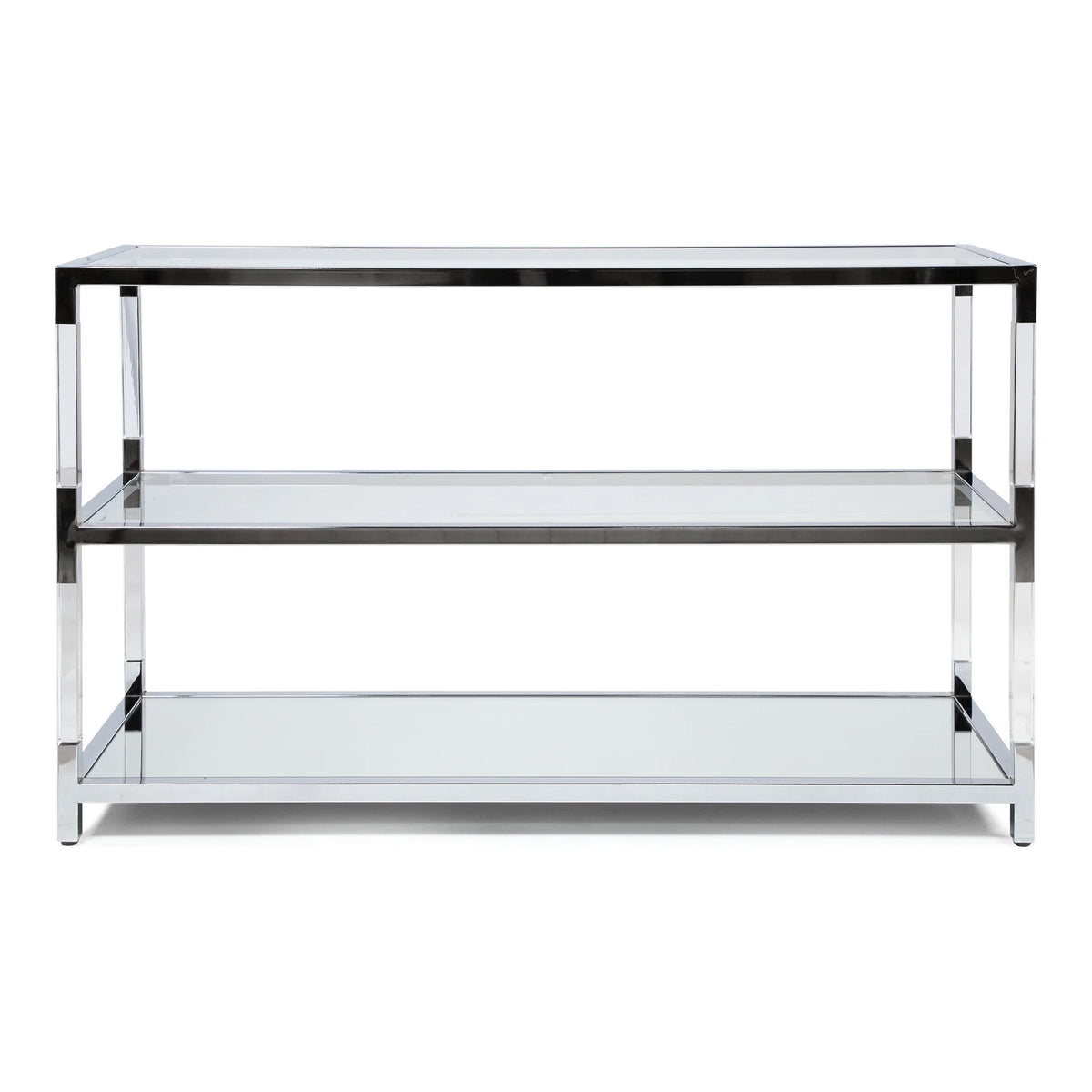 Glass Top Console Table Y835