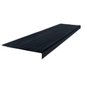 Black Rubber Square Nose Stair Tread D554