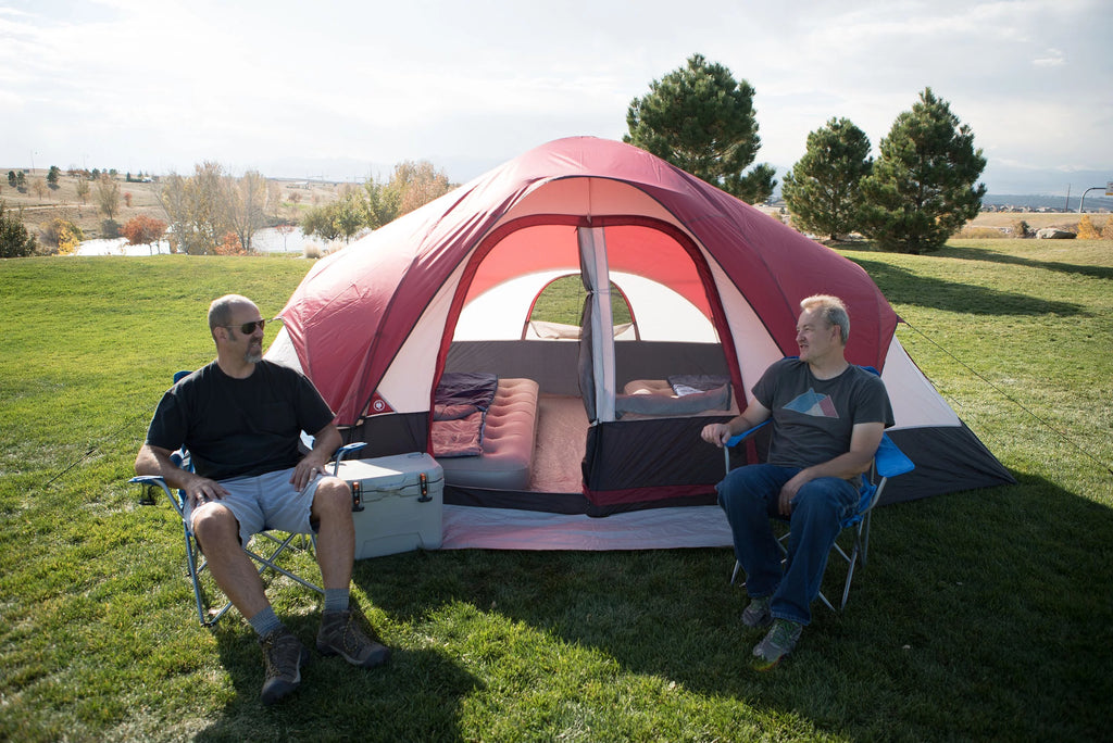 8-Person Modified Dome Tent with Rear Window N125
