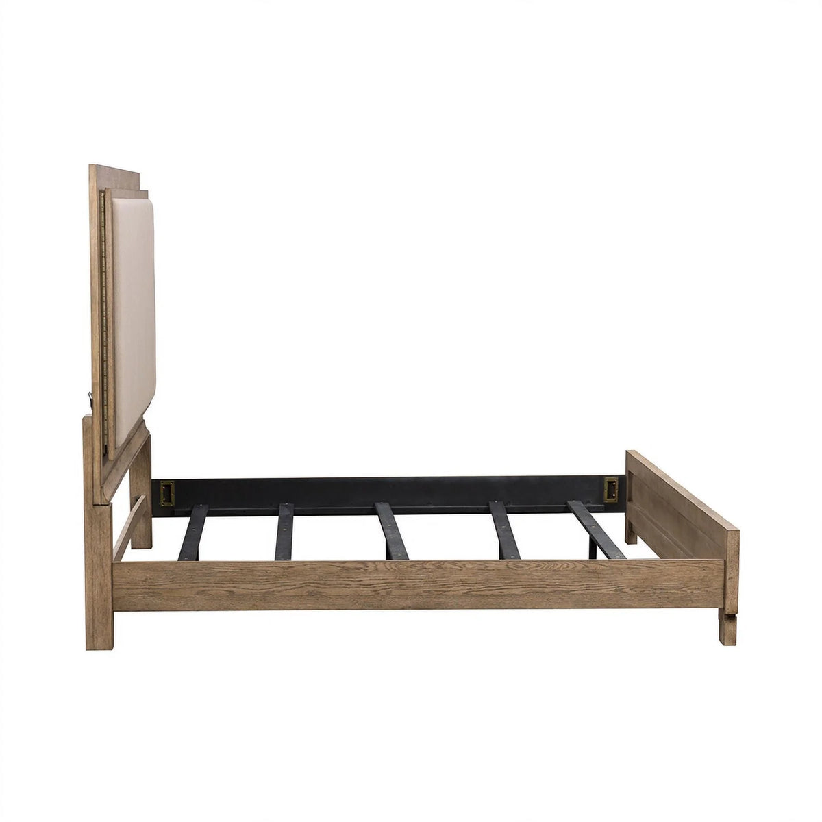 King Upholstered Wood Bed H17147