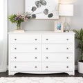 Black 8 Drawer Dresser J3138