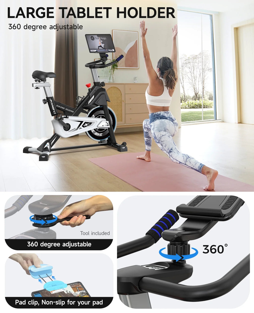 Magnetic Exercise Bike 40lbs Flywheel N7100