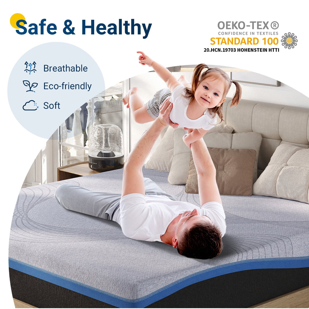 Twin Size 10'' Gel Memory Foam Mattress E801539