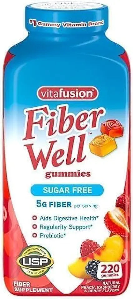 Sugar Free Gummies Supplement, Peach Strawberry BlackBerry, 220 Count R200