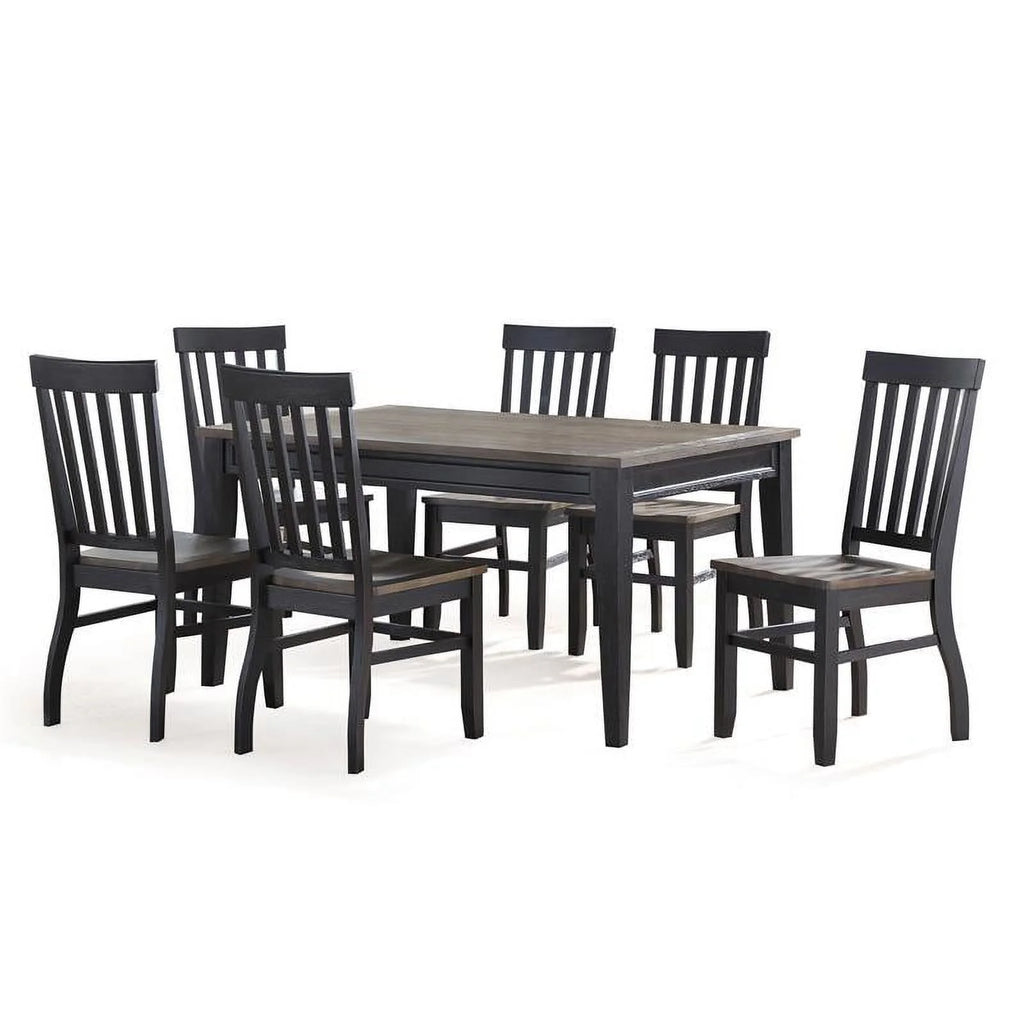 7-Piece Two-Tone Dining Set L35328